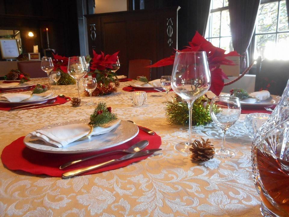 外交官の家のクリスマスの写真