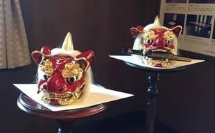 エリスマン邸　お正月装飾