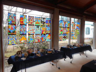 ユースギャラリー　横浜女学院中学校・高等学校と横浜共立学園中学校（ブラフ18番館）