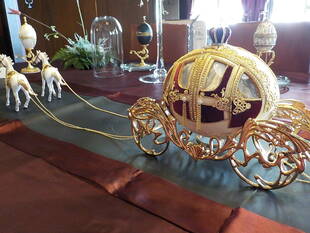 外交官の家 エッグアート展示