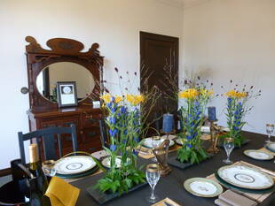 イギリス館の装飾『仲秋の令月にして』