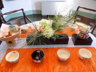 ブラフ18番館 お正月の装飾