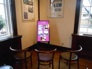 山手111番館　デジタルサイネージ設置