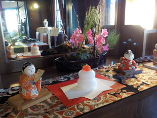 外交官の家　お正月装飾