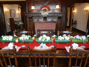 山手111番館 お正月の装飾