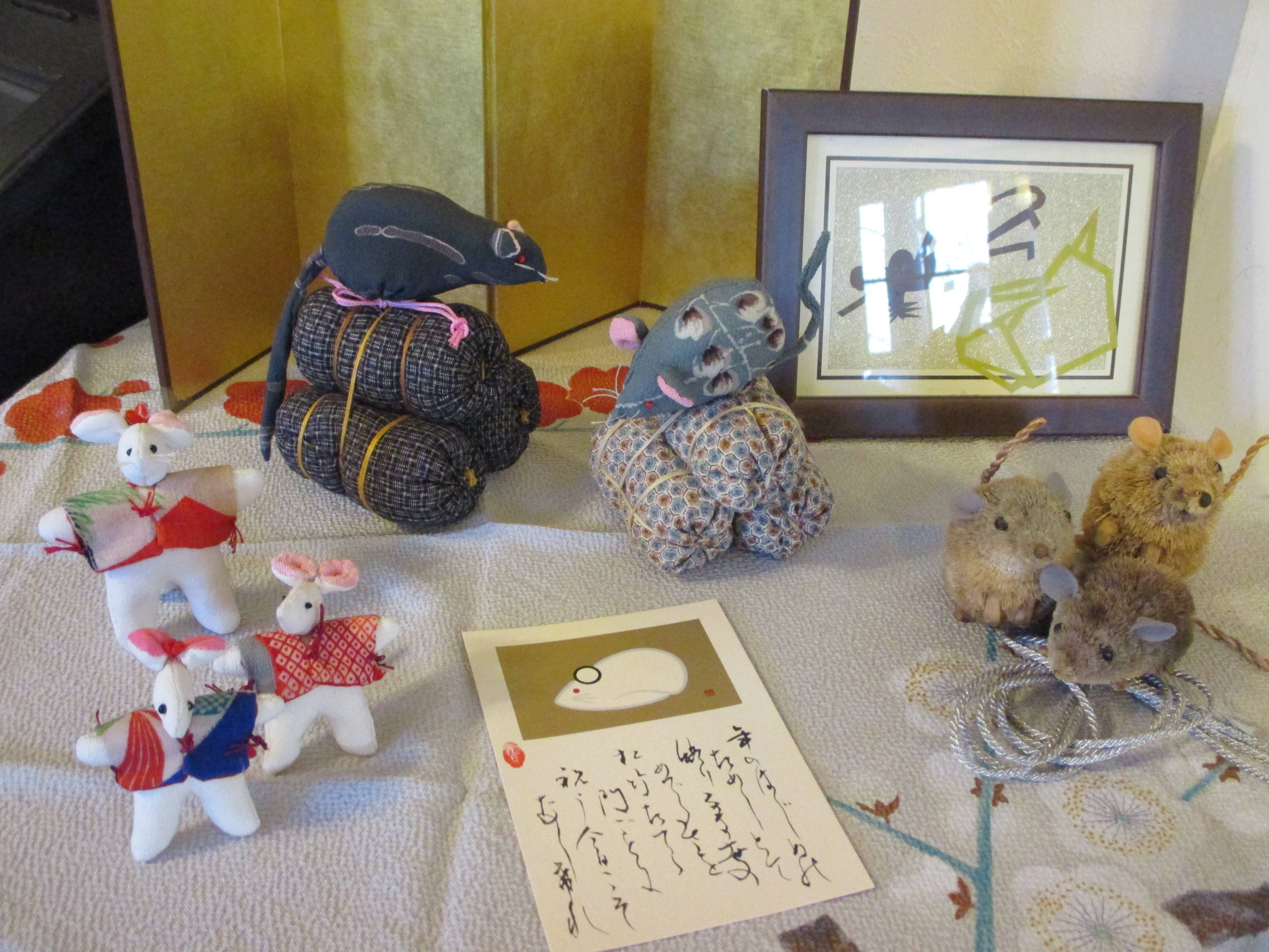 山手234番館 お正月の装飾の写真