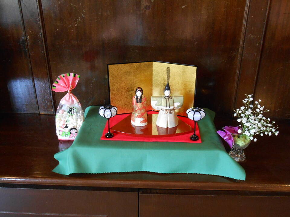 山手111番館　ひな祭り装飾の写真