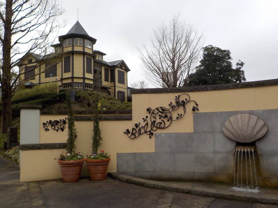 山手イタリア山庭園の工事が終わりました。の写真