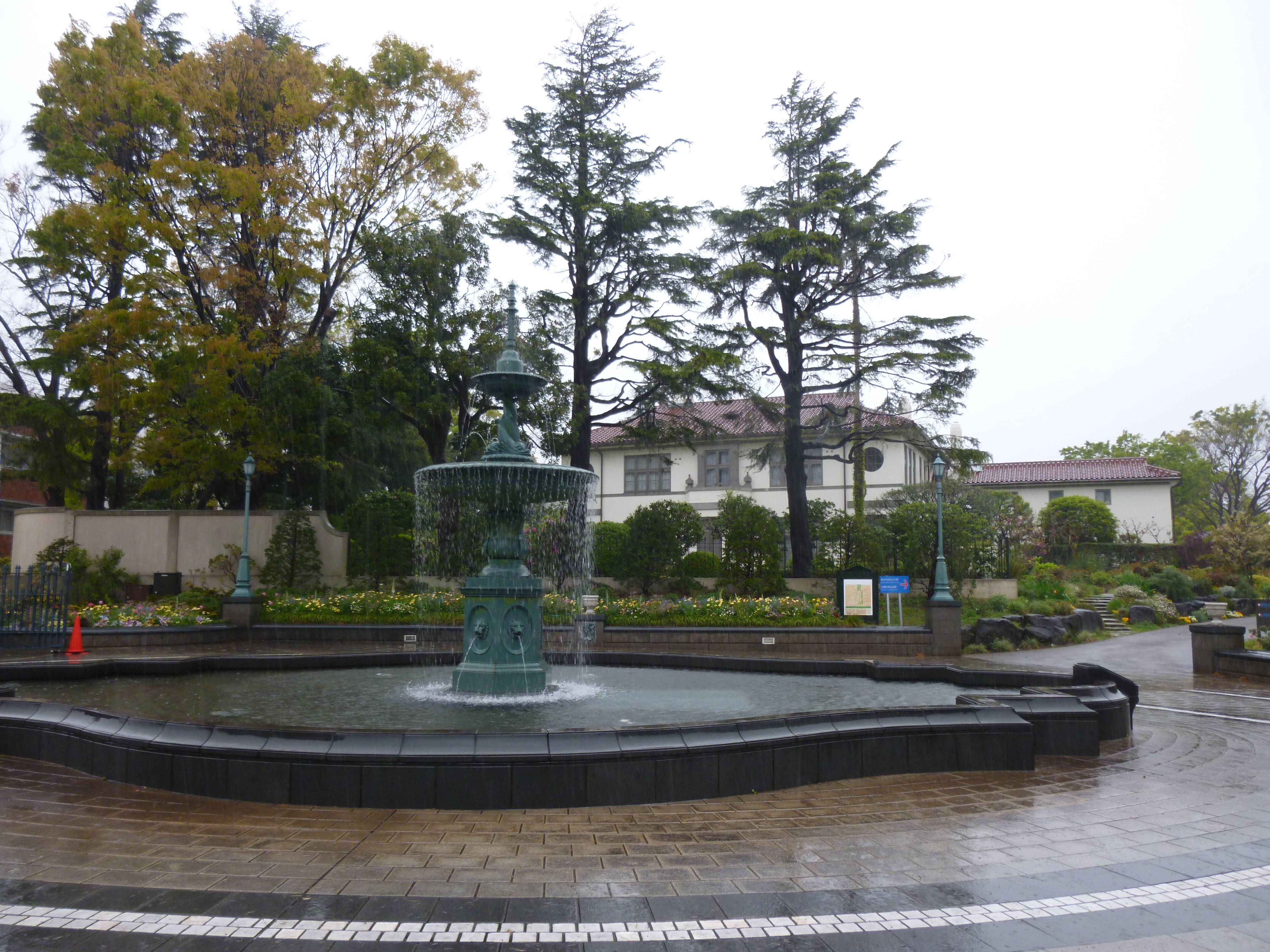 港の見える丘ビユー　今日の雨の写真