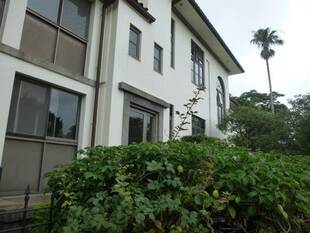 イギリス館の中庭から