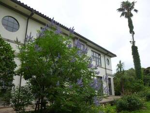 イギリス館の中庭から