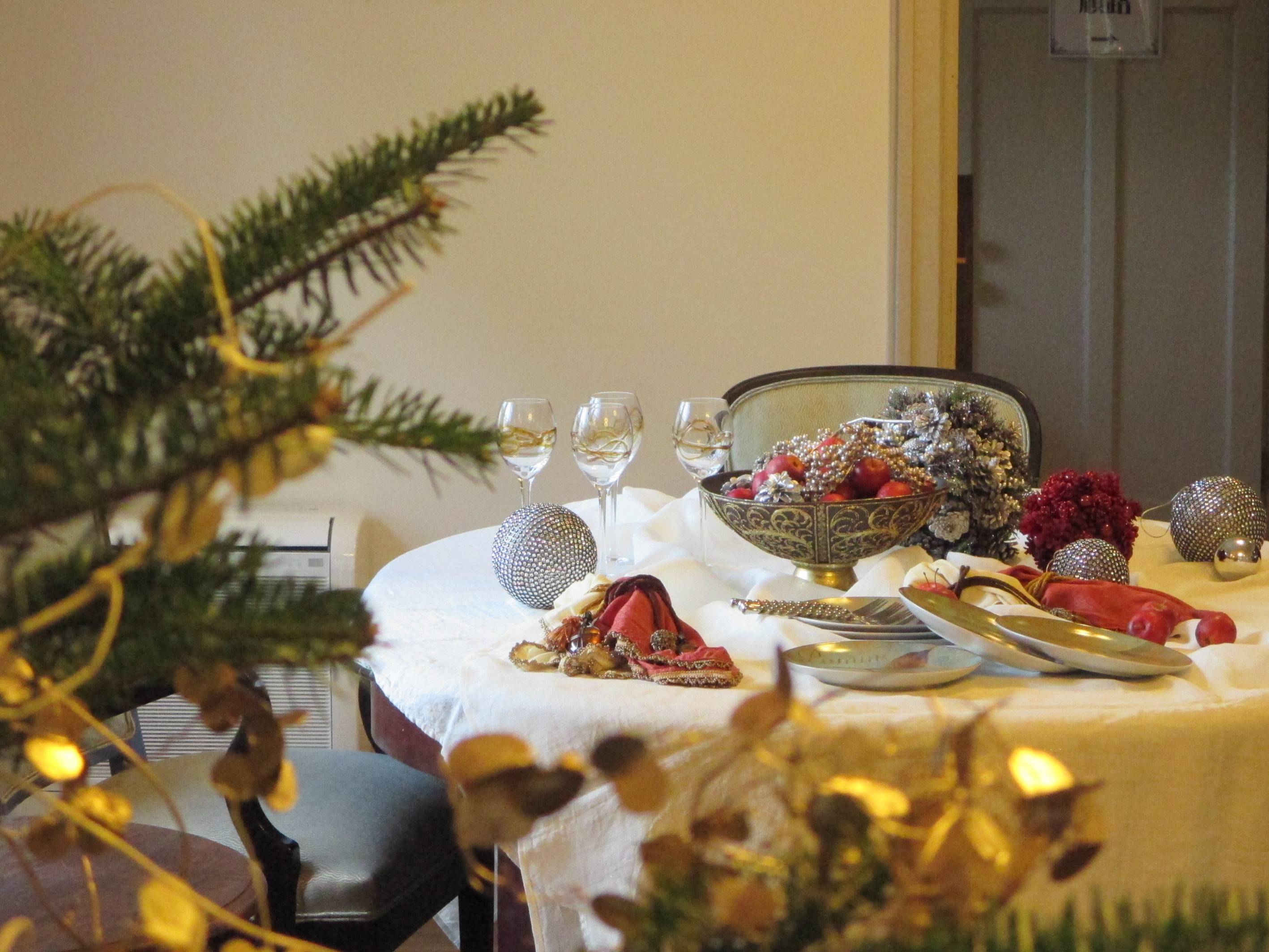 山手234番館のクリスマス飾りの写真
