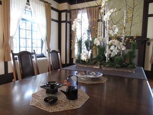 べーリック・ホール 新春の飾り