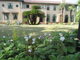 ベーリック・ホール　庭園の様子