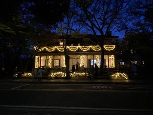 山手234番館のクリスマスイルミネーション
