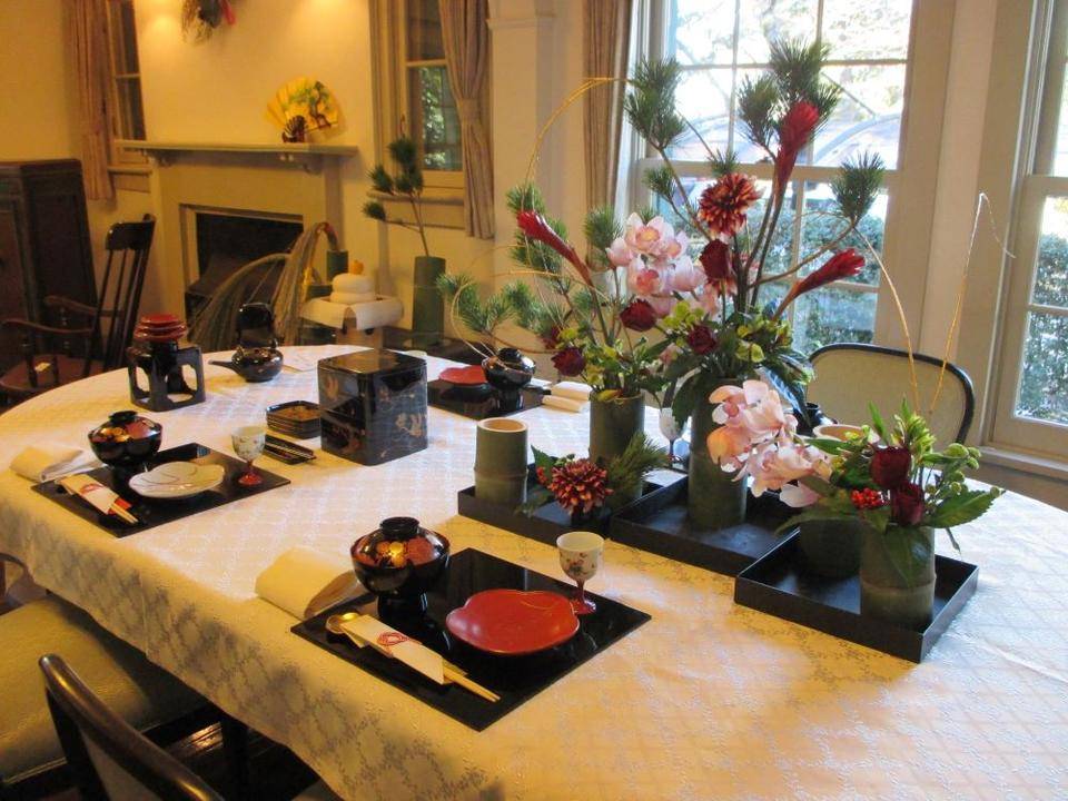 山手234番館 お正月装飾の写真