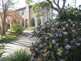 ベーリック・ホール 庭園の様子