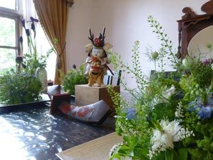 横浜市イギリス館　端午の節句装飾