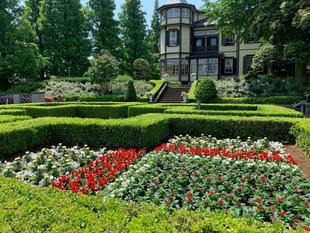 外交官の家　山手イタリア山庭園の花壇