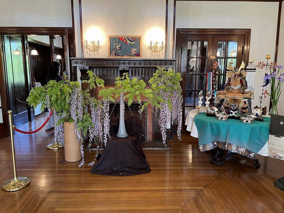 山手111番館 端午の節句装飾の写真