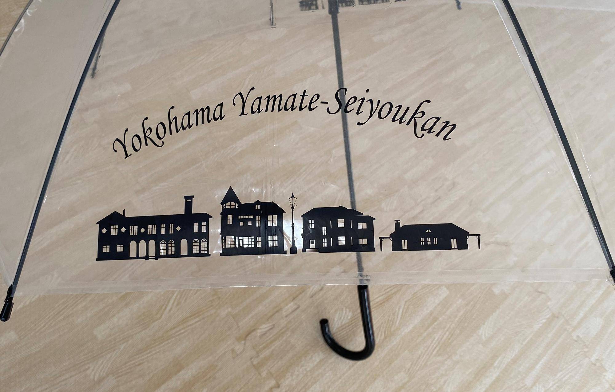 【新商品】山手西洋館ビニール傘　のご紹介の写真