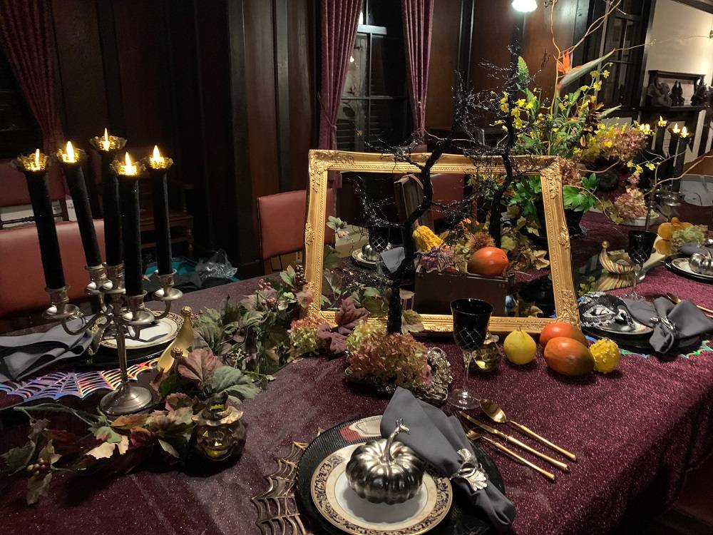 外交官の家 ハロウィン装飾「Masquerade House~あなたはだぁれ?~」の写真