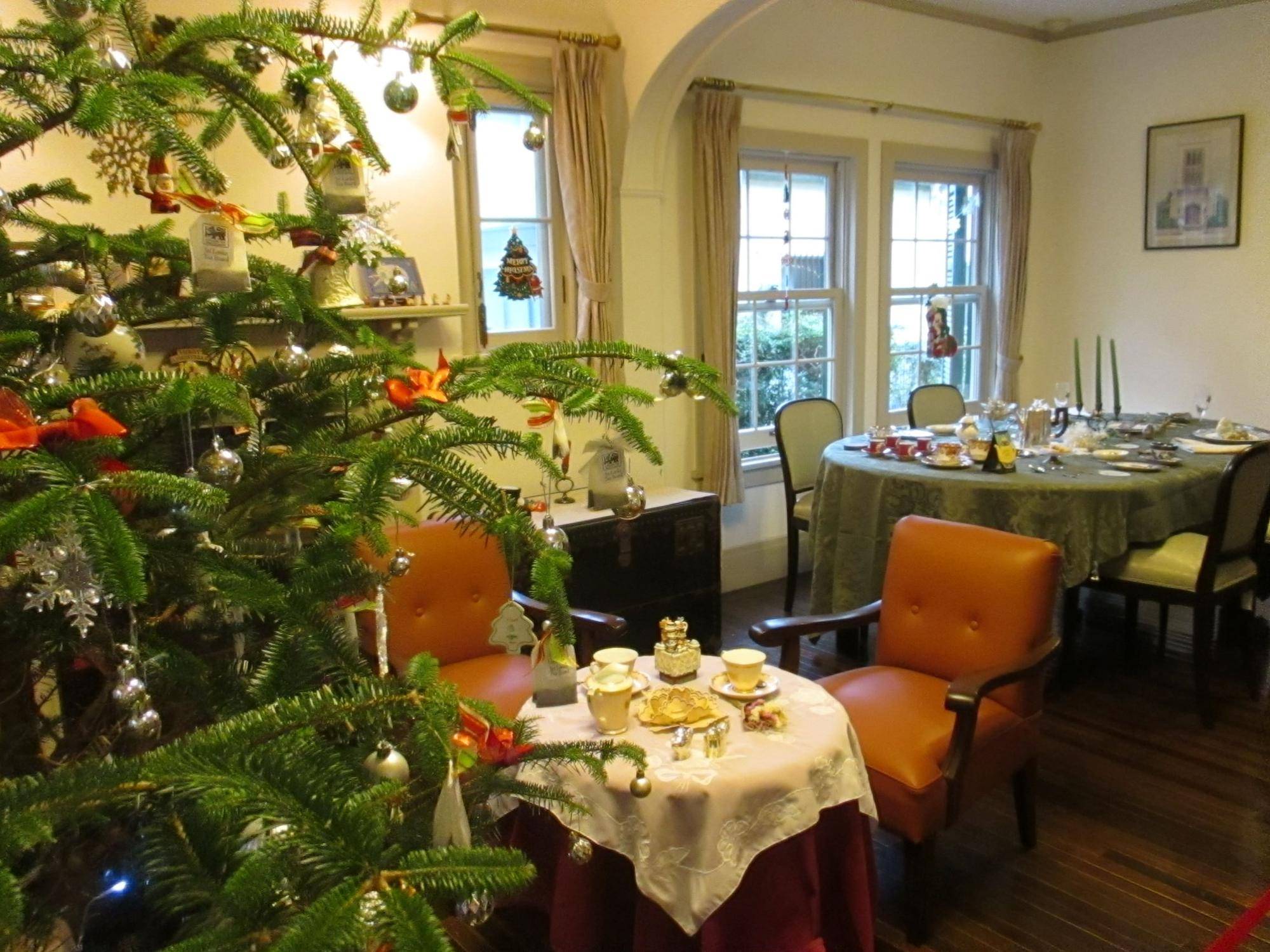 山手234番館 世界のクリスマス2022館内装飾の写真