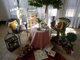 横浜市イギリス館　お正月装飾【A　Happy　New　Year】