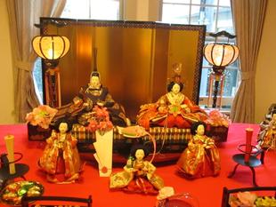 山手234番館　桃の節句装飾「雛パーティー」