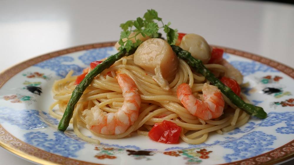 エリスマン邸カフェ・エリスマン「季節の春パスタ」の写真