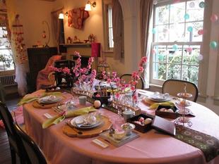 山手234番館　桃の節句装飾