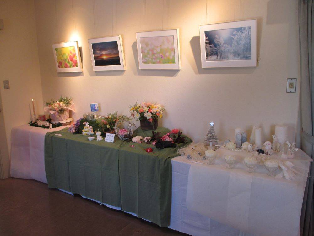 山手234番館 横浜山手芸術祭・Atelier Heartsease 「花と灯と」薔薇のキャンドルに魅せられての写真