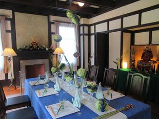 ベーリック・ホール　端午の節句装飾