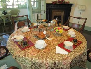 ブラフ18番館 お月見装飾「名月の夜、思いを馳せる姫の宴」