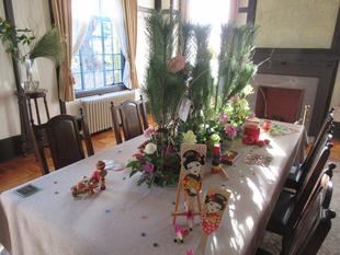 ベーリック・ホール 新春装飾