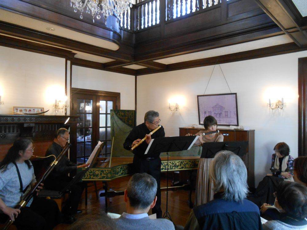 山手111番館 第18回横浜山手芸術祭 「三つの古楽器とチェンバロで味わうバロック音楽」の写真