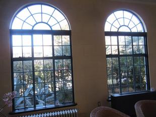 ベーリック・ホール　裏庭の様子