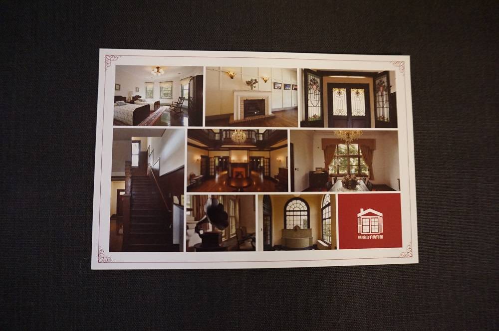 【新商品】西洋館オリジナルグッズ写真はがきのご紹介の写真