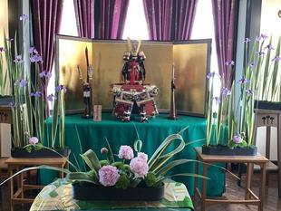 外交官の家　端午の節句装飾