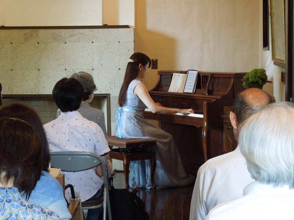 エリスマン邸　７月ボランティアコンサートの写真
