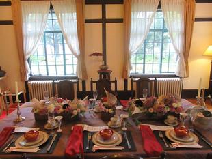 ベーリック・ホール 重陽の節句装飾