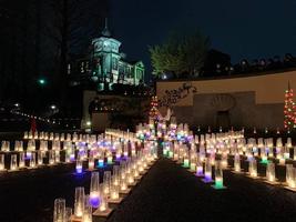 世界のクリスマス2025　キャンドルガーデンin山手イタリア山庭園の画像