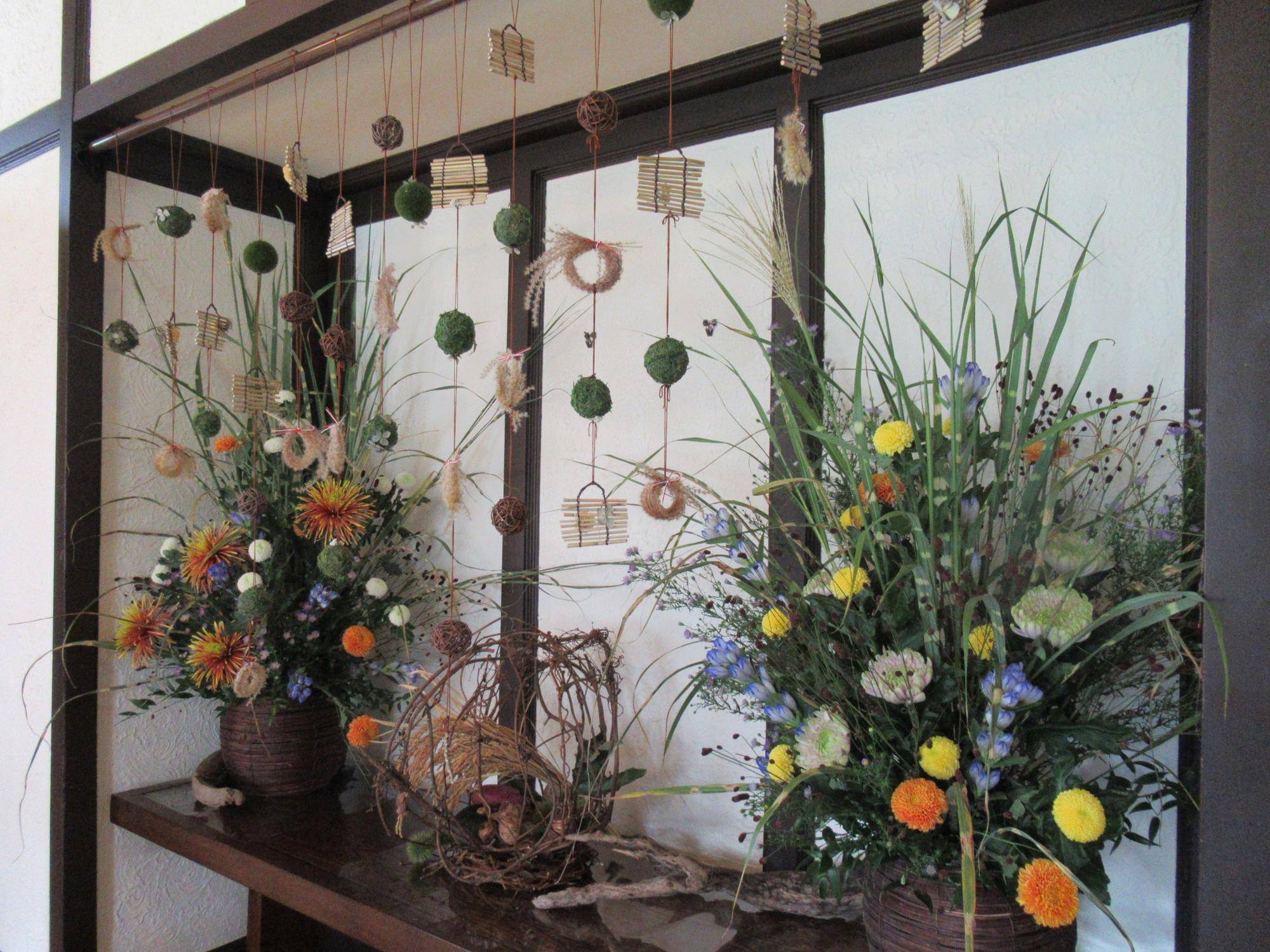 0909お月見装飾 (アルコーブ).JPG