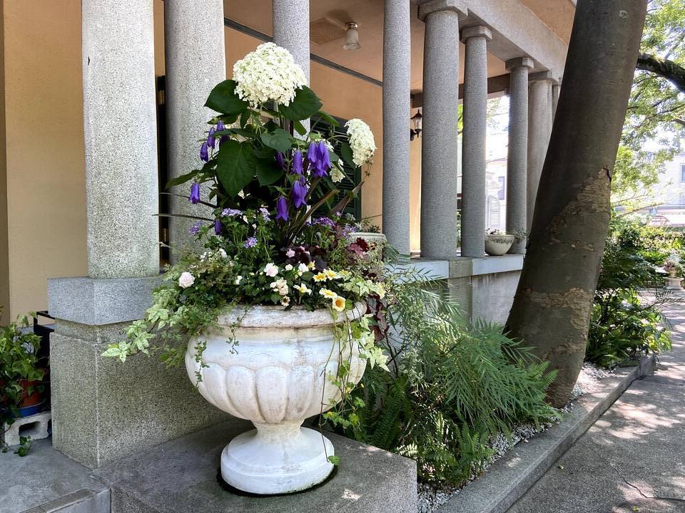 イギリス☆テラコッタ☆壁掛け花入れ、観葉植物入れ - インテリア小物