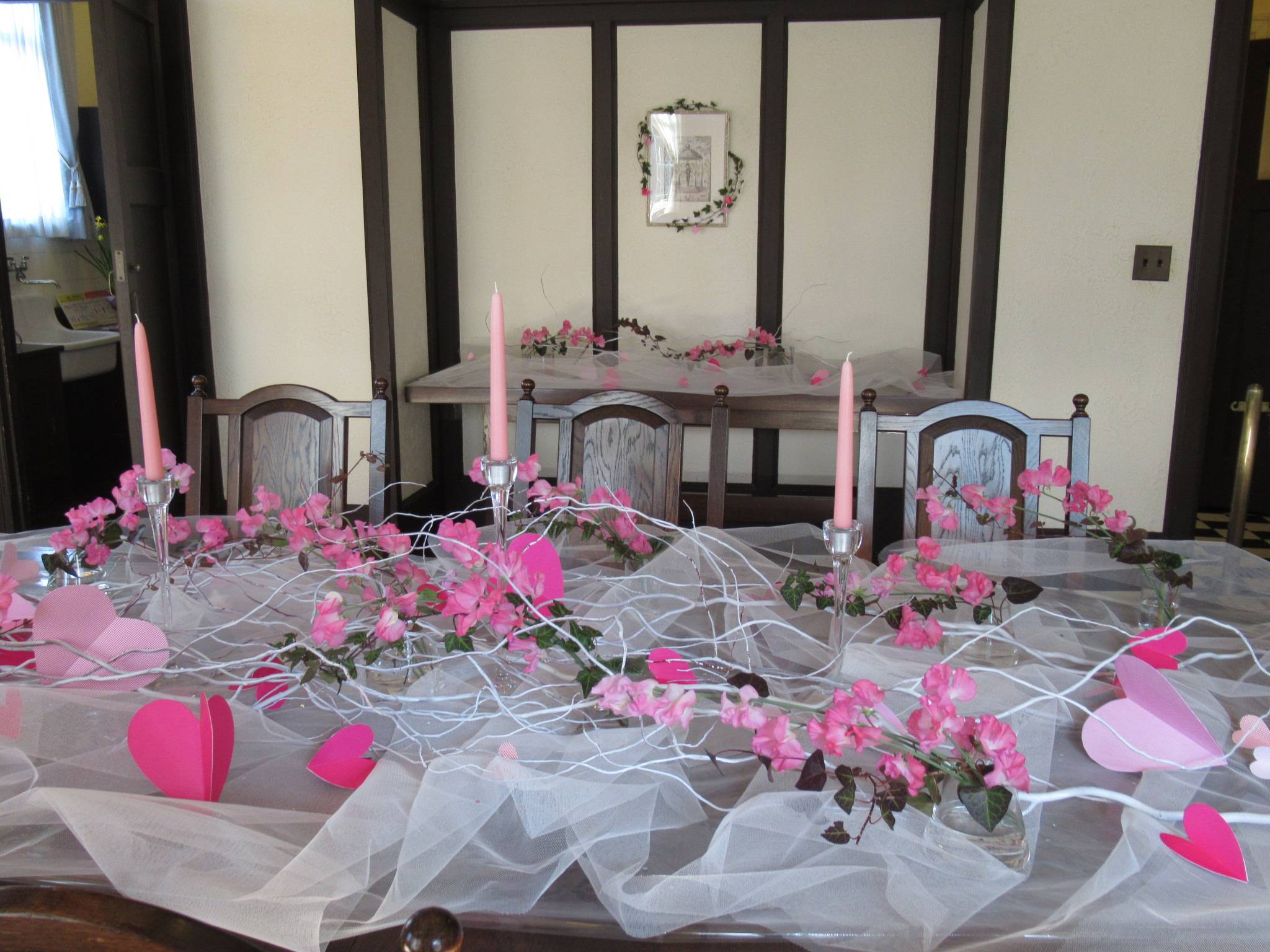 【ベーリック】ヴァレンタイン飾り (テーブル).JPG