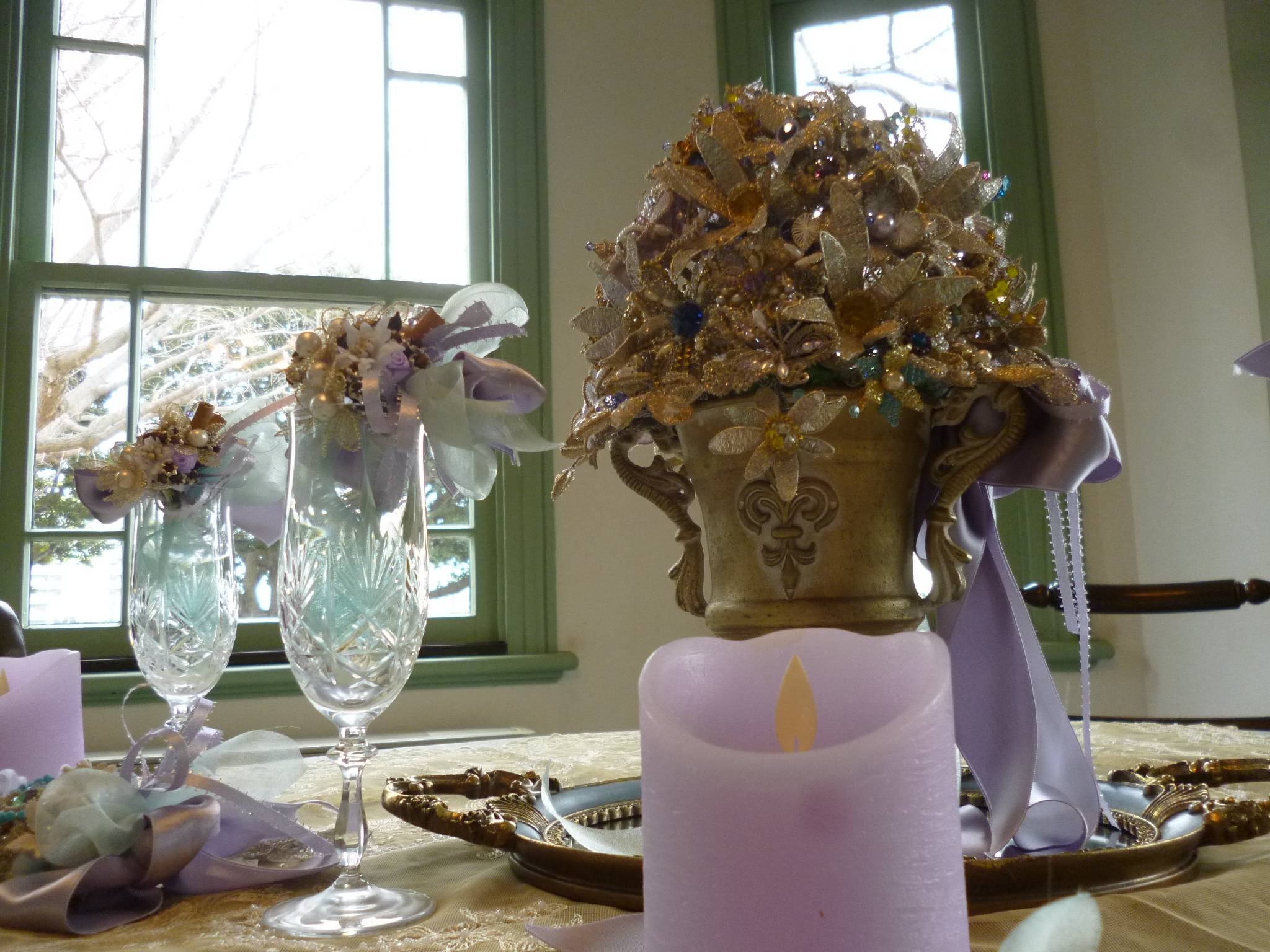 【ブラフ18番館】 ヴァレンタイン装飾 (2).JPG