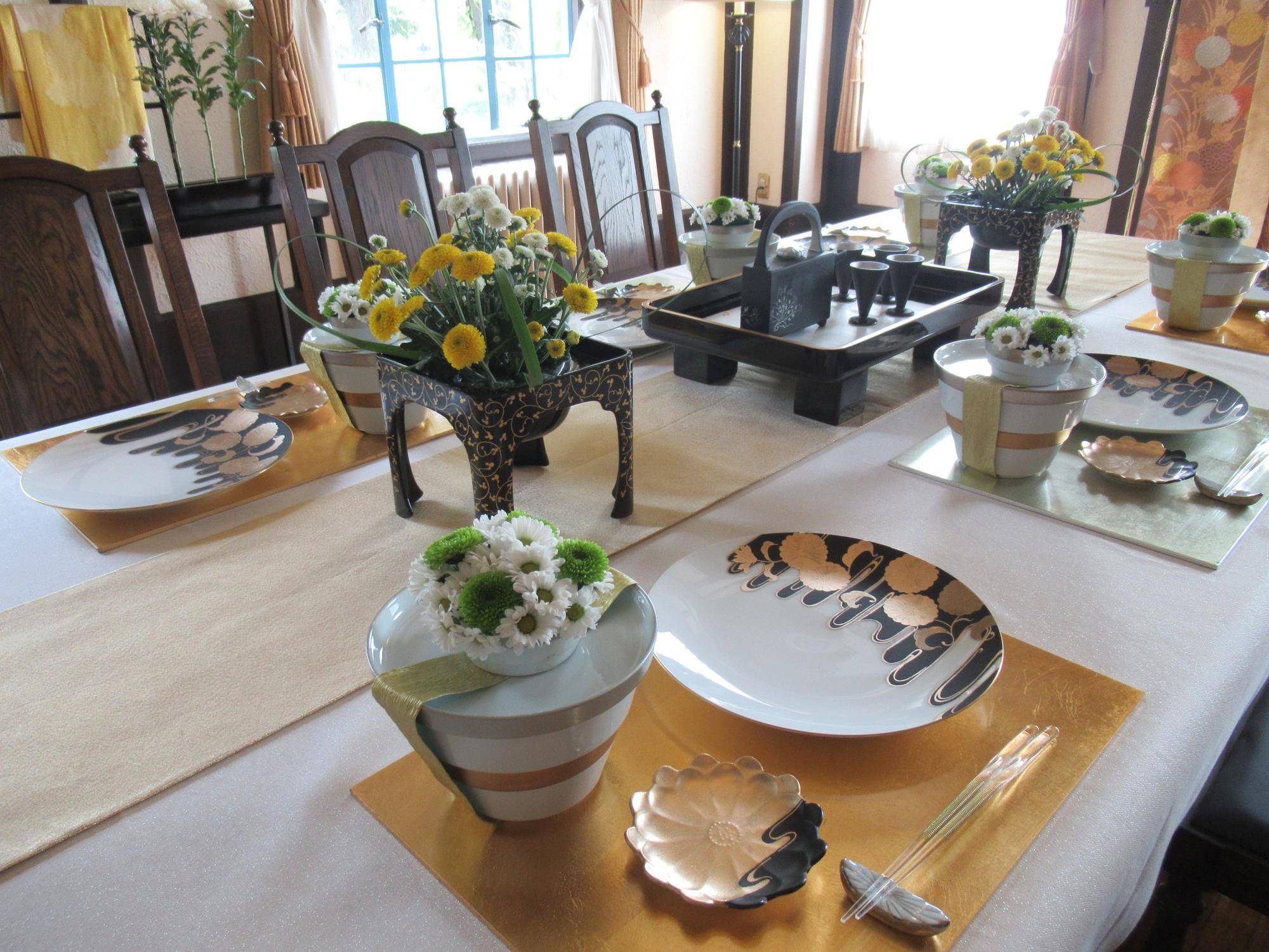 【ベーリック】重陽の節句 (テーブル).JPG