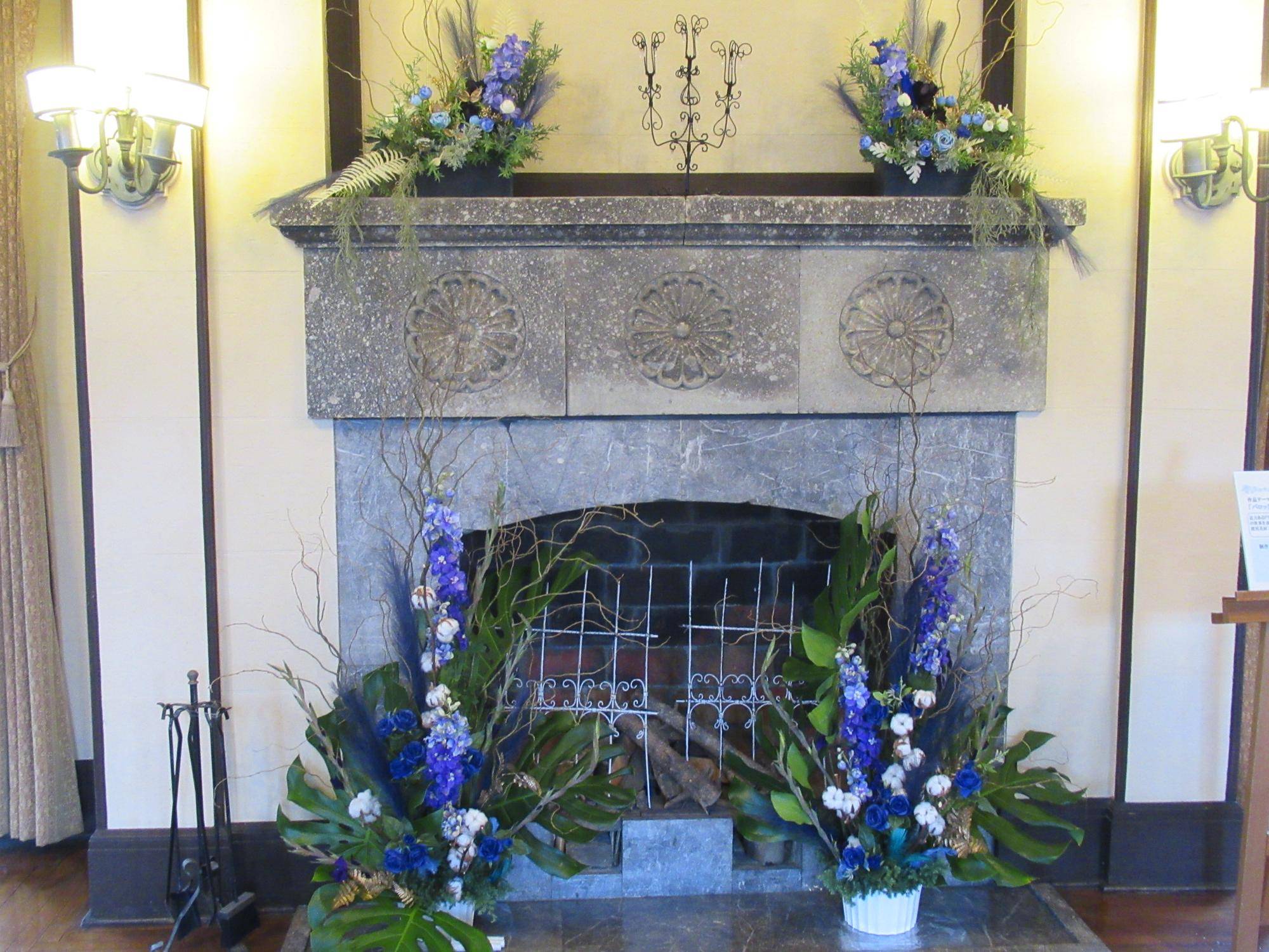 【ベーリック】秋の装飾 (リビング).JPG