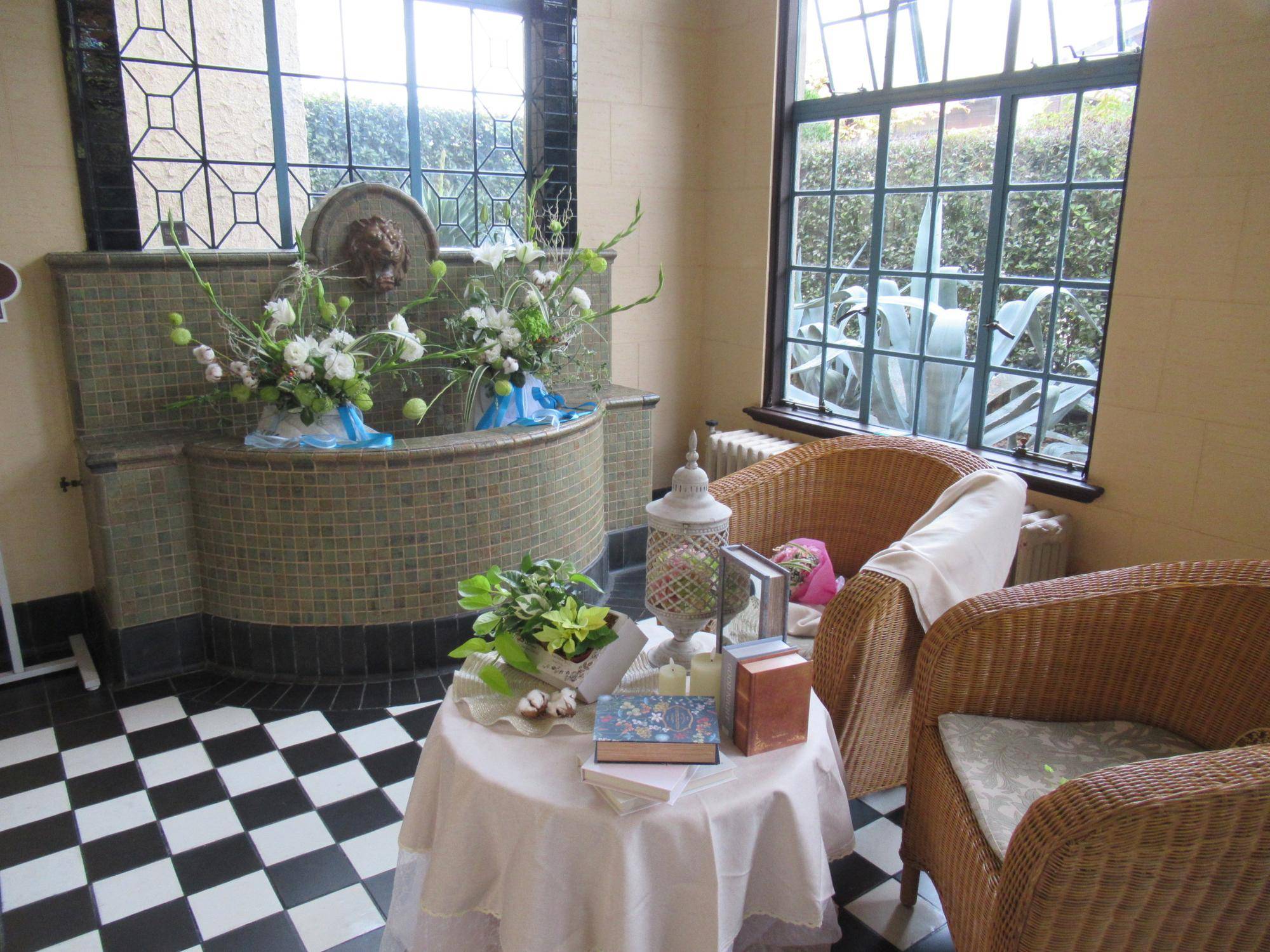 【ベーリック】秋の装飾 (パームルーム).JPG