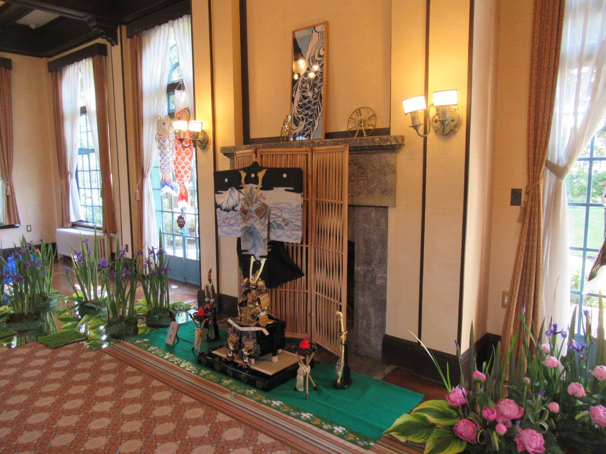 【ベーリック】端午の節句装飾 (リビング).JPG